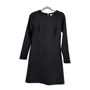 NEW Amanda Uprichard Ponti Knit Black Classic Career Work Dress Size Medium